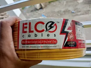 Elco BYA (3.0 RM) Copper Red and Black Cable