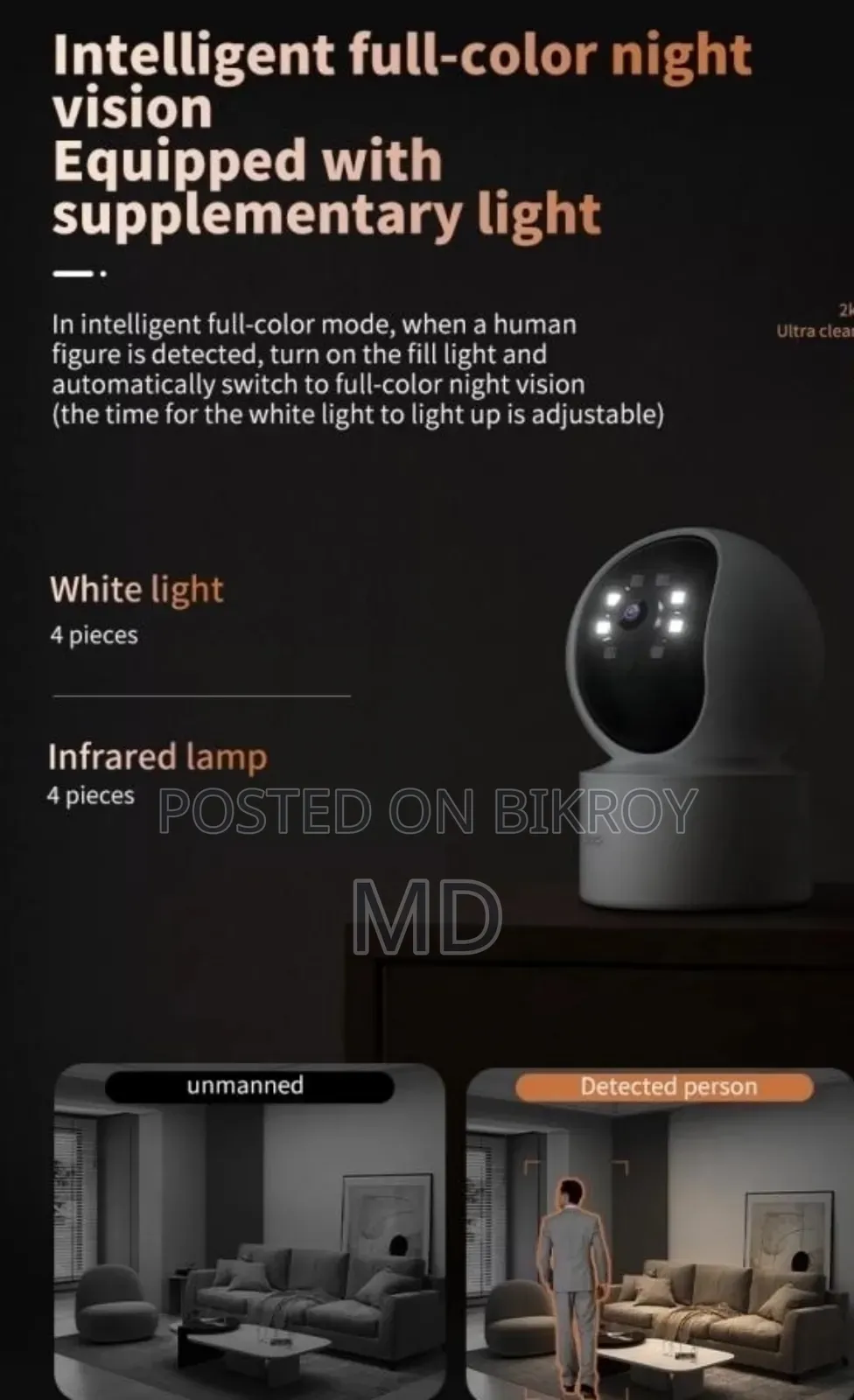 XO-CR01 Smart 300W Pixel Camera