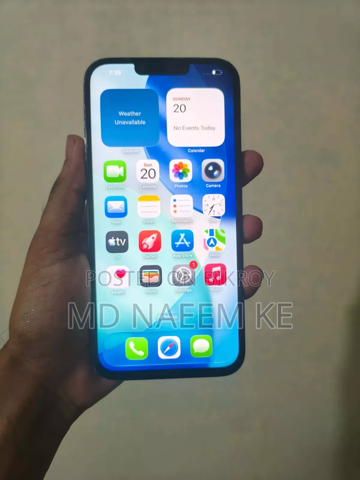 New Apple iPhone 13 Pro 128 GB Blue