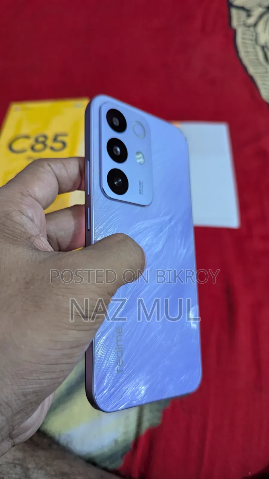 রিয়েলমি সি৮৫ প্রো ১২৮ জিবি পার্পল