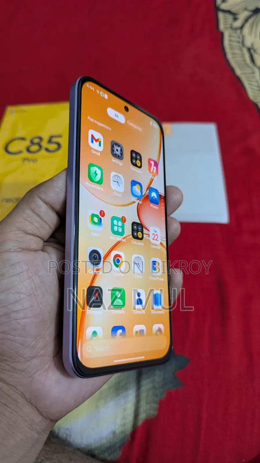 রিয়েলমি সি৮৫ প্রো ১২৮ জিবি পার্পল