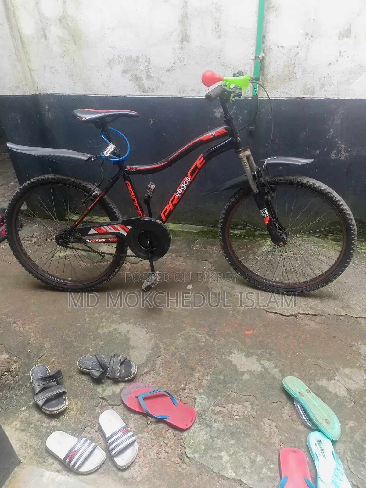 Will sell the bicycle.