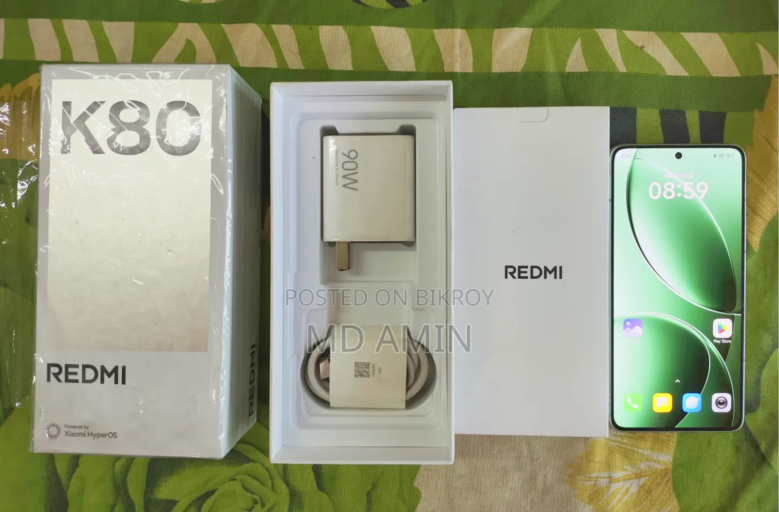 শাওমি রেডমি কে৮০ ২৫৬ জিবি সাদা