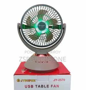 2570 Model Jysuper Rechargeable Fan