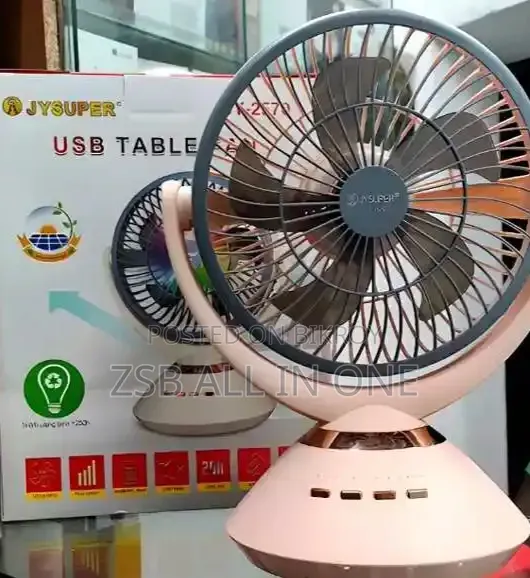 2570 Model Jysuper Rechargeable Fan