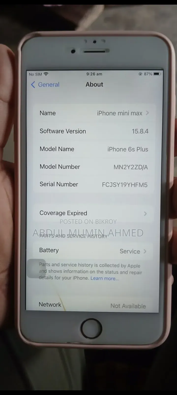 Apple iPhone 6s Plus 32 GB Pink
