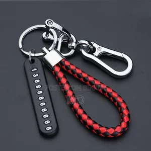 Smart Anti-Lost Number Plate Keychain