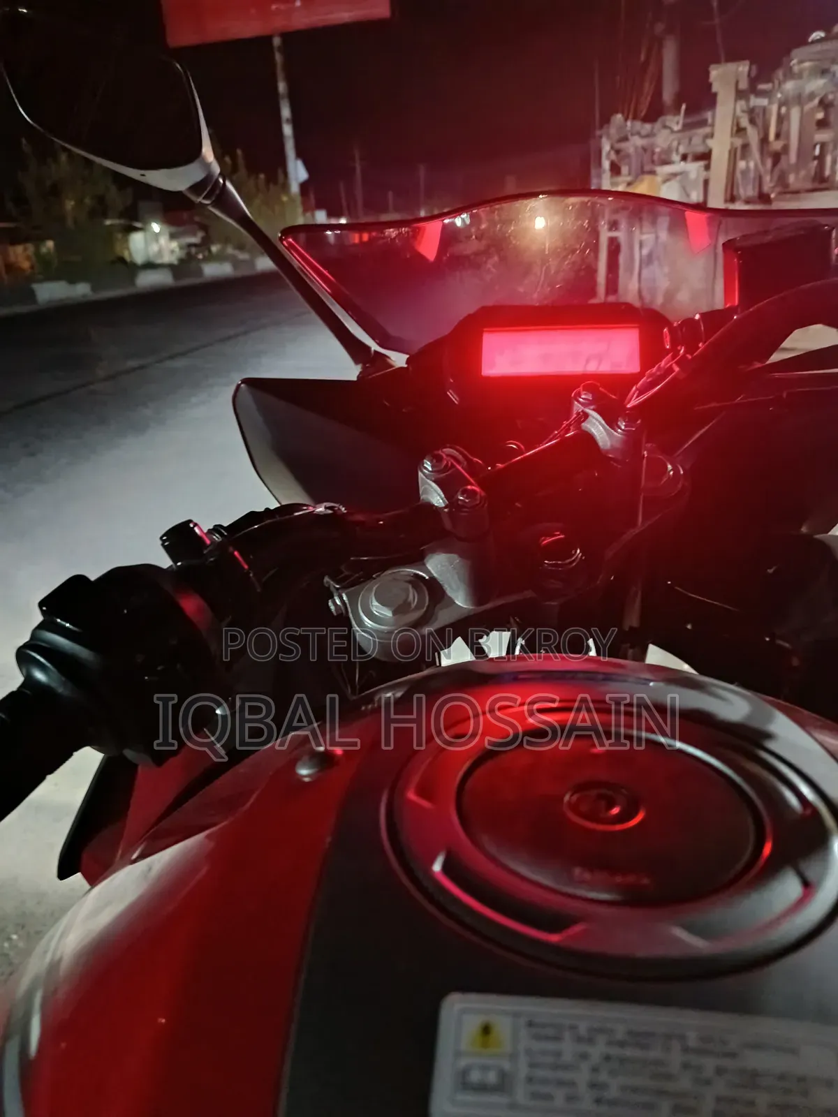 New Yamaha Fazer V2 2026 Red