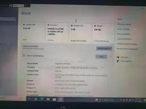 Laptop HP 248 G1 4GB Intel Core i5 HDD 700GB
