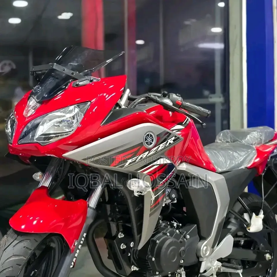 New Yamaha Fazer V2 2026 Red