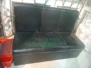 Wooden Sofa and Rexine Foam Sofa