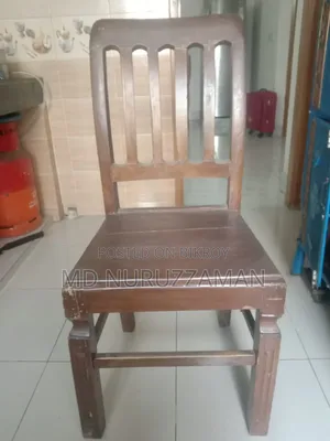 Made of Mahogany wood with six chairs for sale