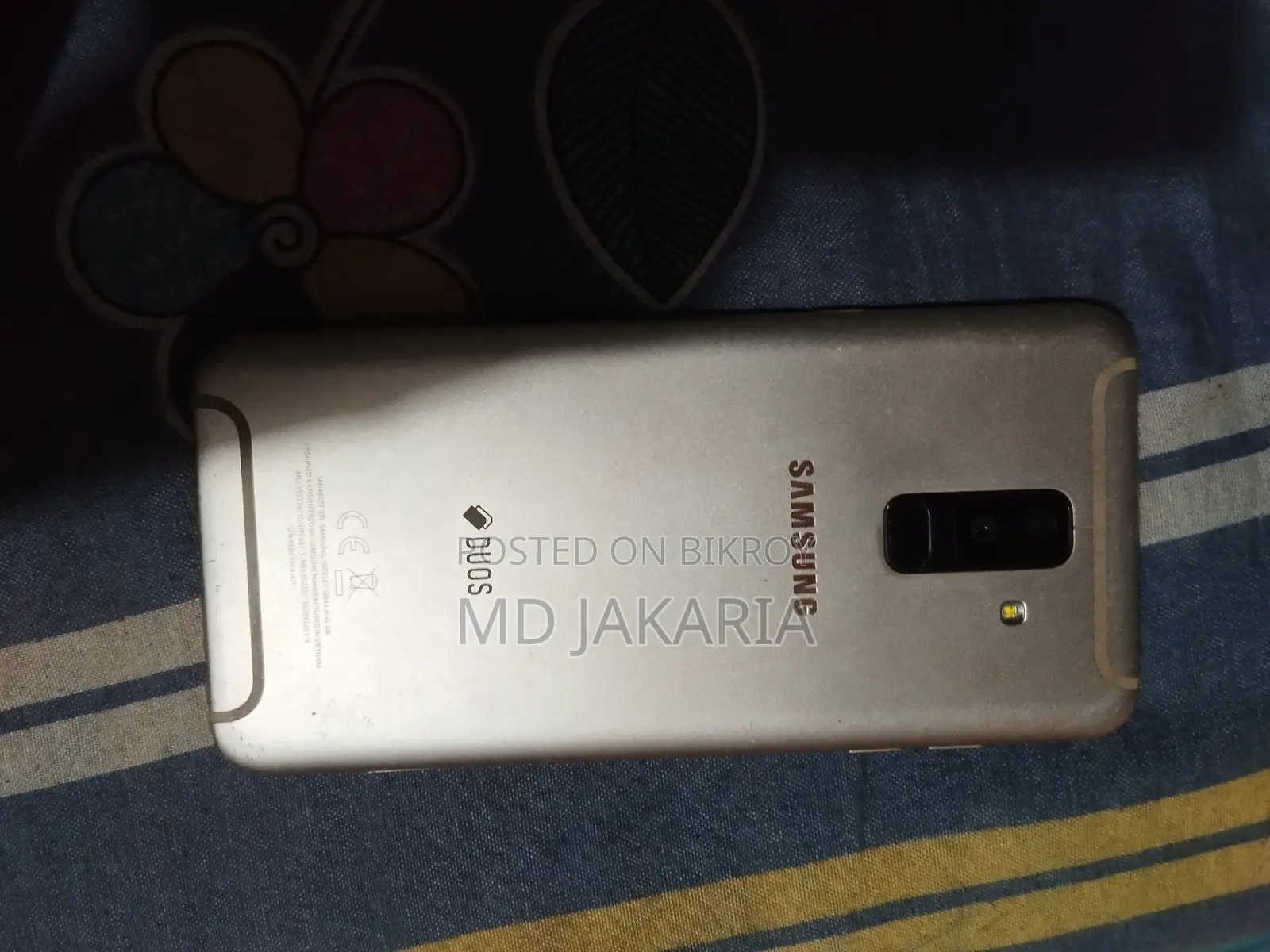 স্যামসাং গ্যালাক্সি এ৬ প্লাস ৬৪ জিবি গোল্ড