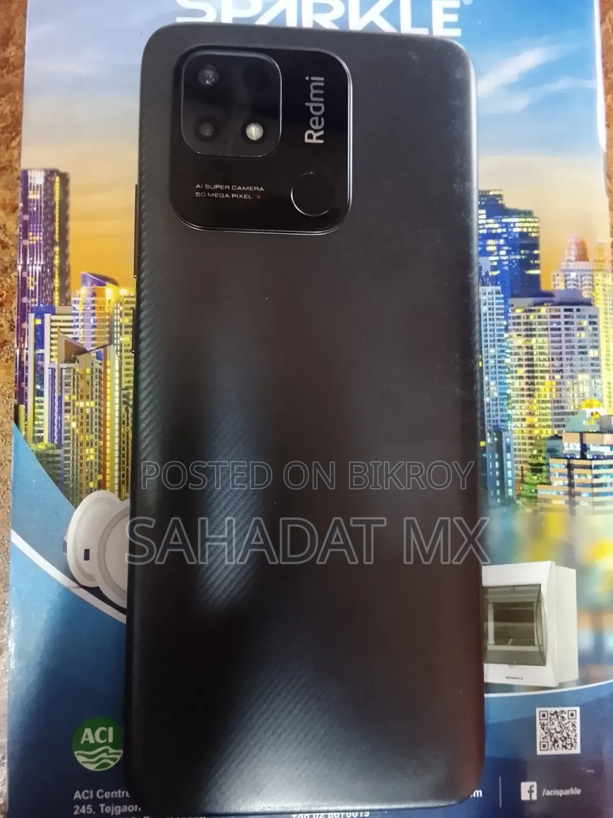 New Xiaomi Redmi 10C 128 GB Black
