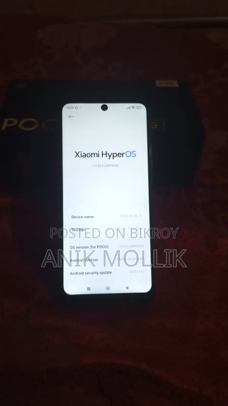 Xiaomi Poco X5 256 GB Black
