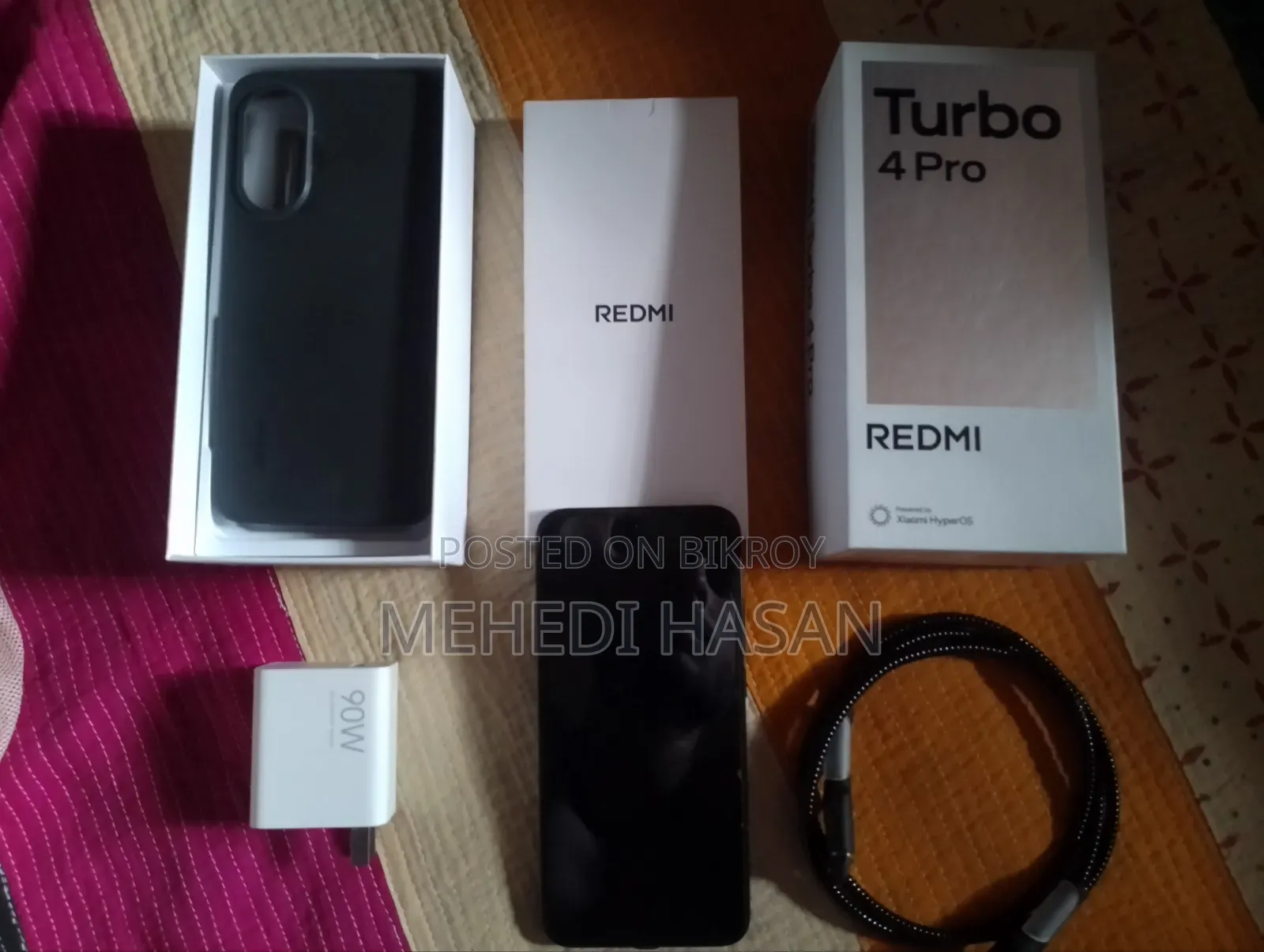 Xiaomi Redmi Turbo 4 Pro 256 GB Black