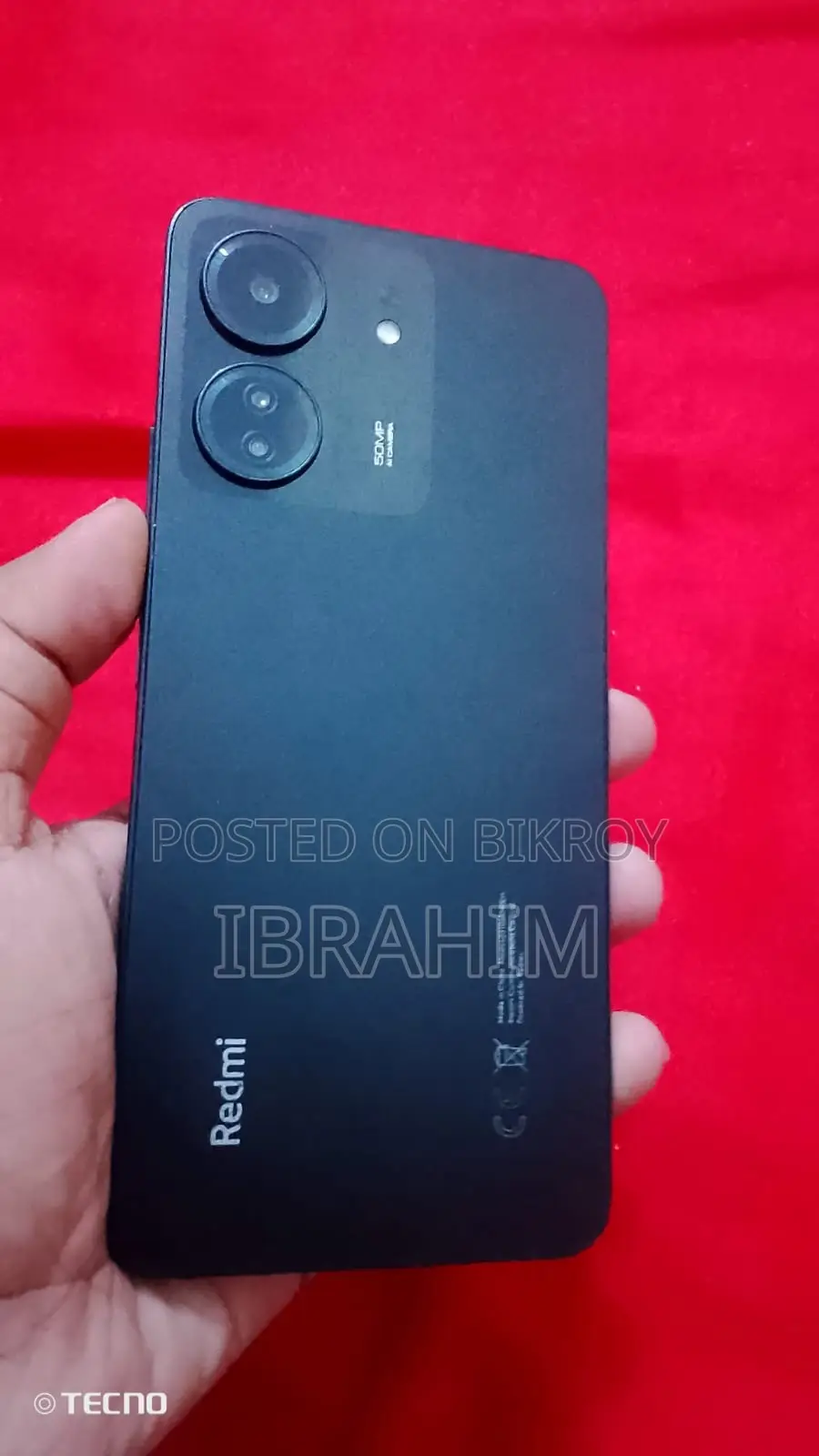 শাওমি রেডমি ১৩সি ২৫৬ জিবি কালো