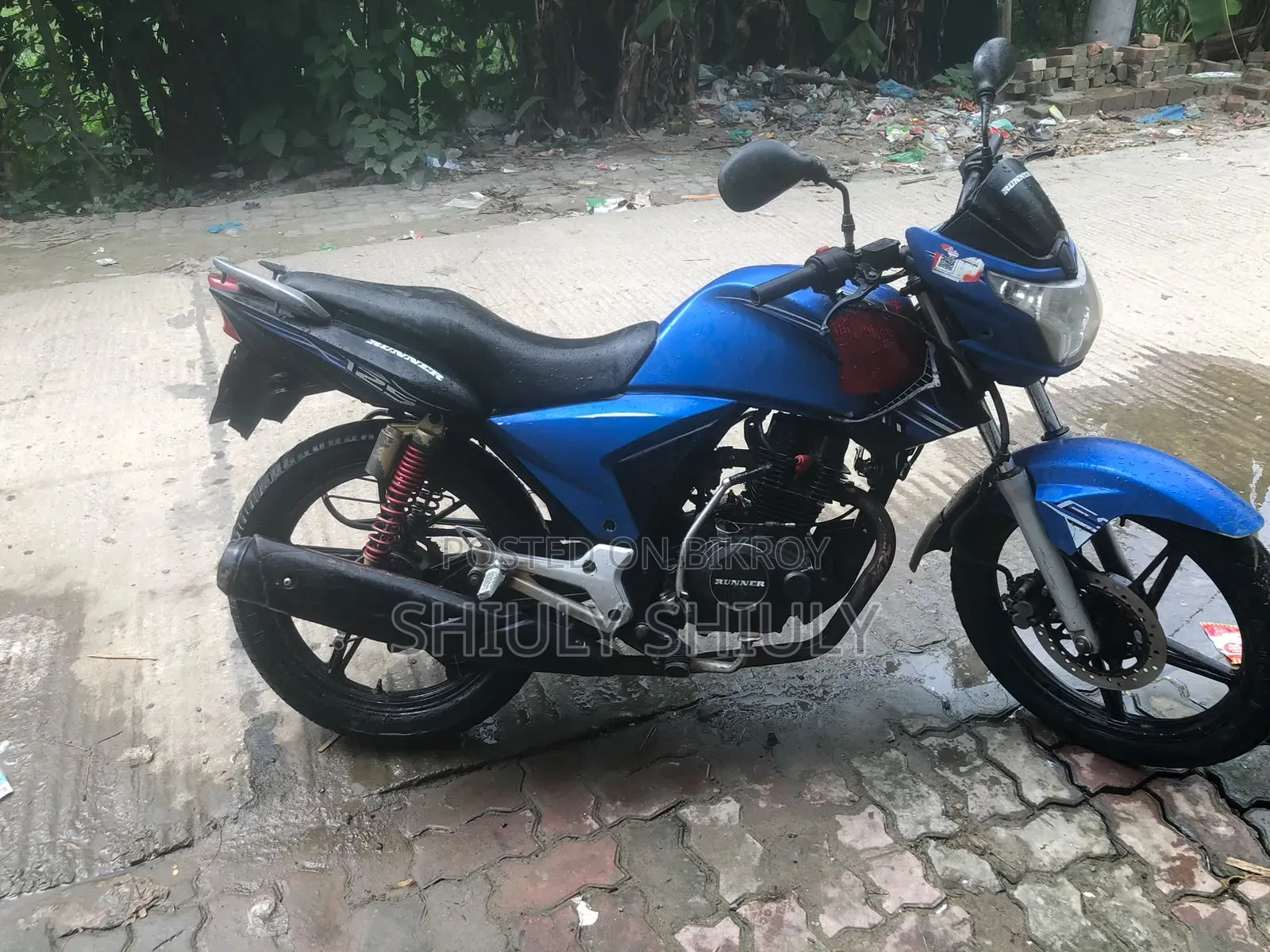 রানার টার্বো ১২৫ ২০১৮ ব্লু