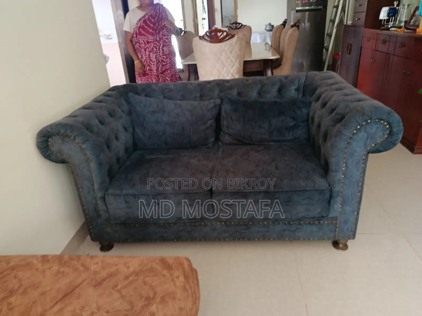 Sofa Set 2 Pieces Double and 1 Single