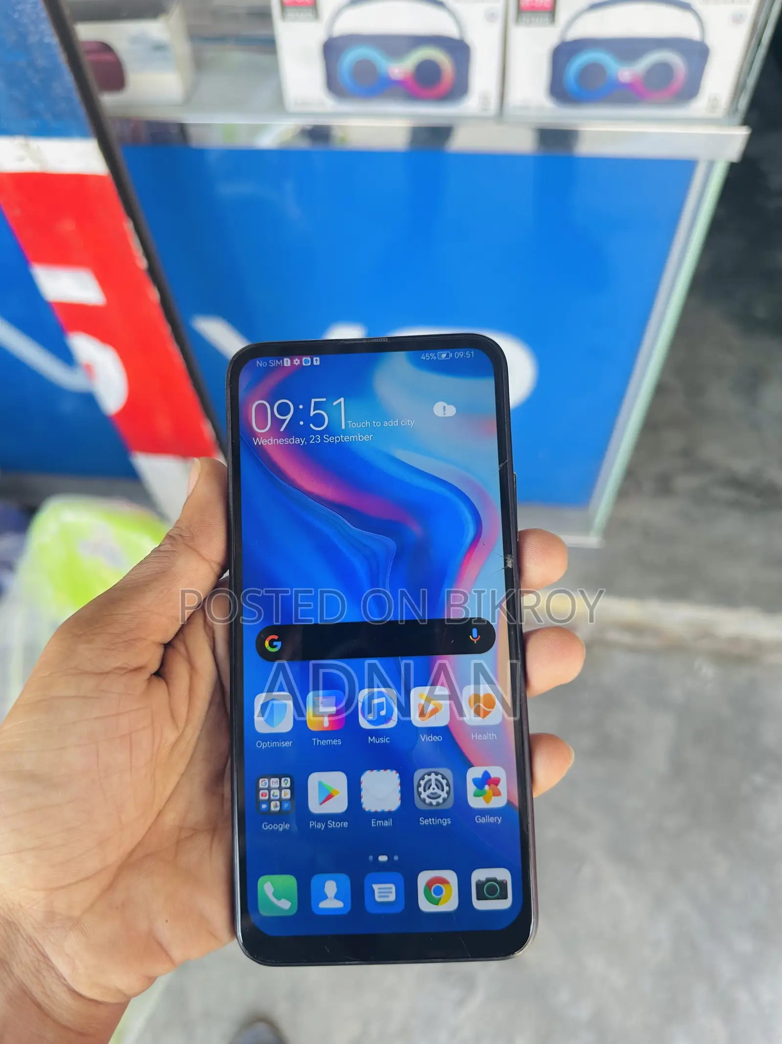 Huawei Y9 128 GB Blue