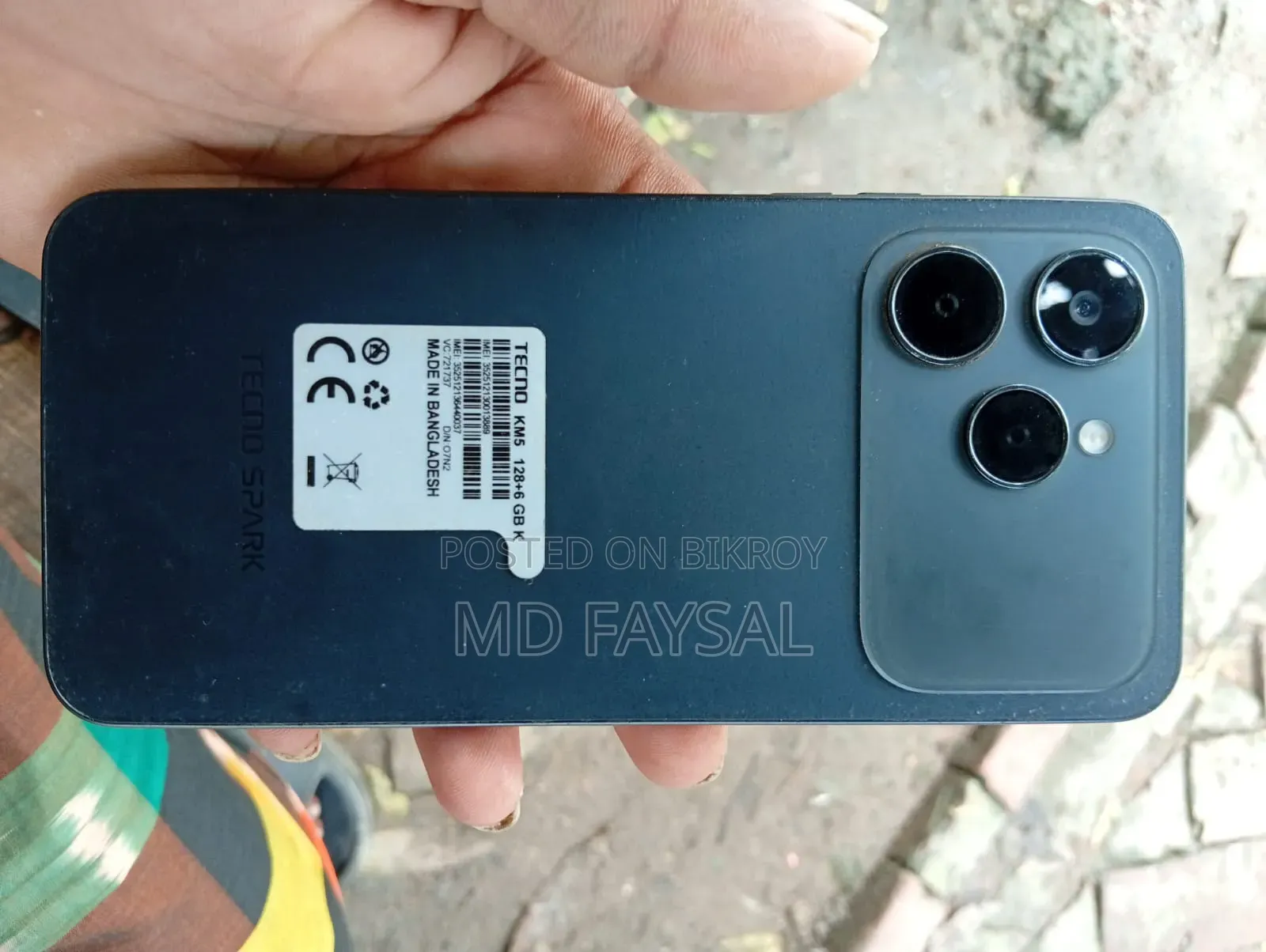 Tecno Spark 40 128 GB Black