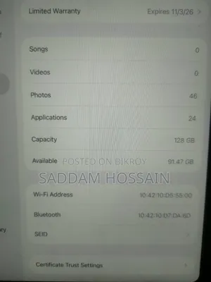 Apple iPad (2025) 128 GB Silver