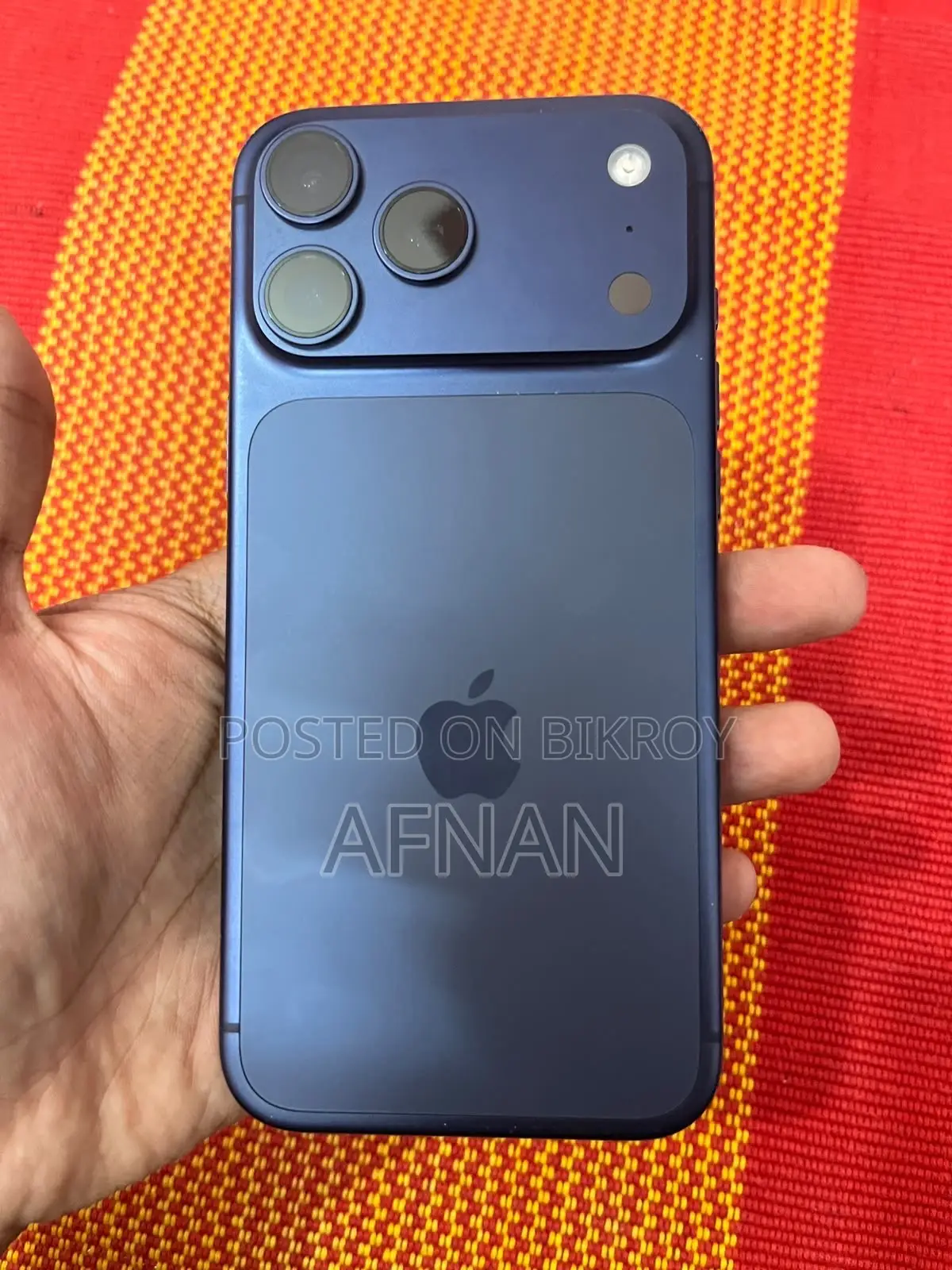 অ্যাপল আইফোন ১৭ প্রো ম্যাক্স ২৫৬ জিবি নীল