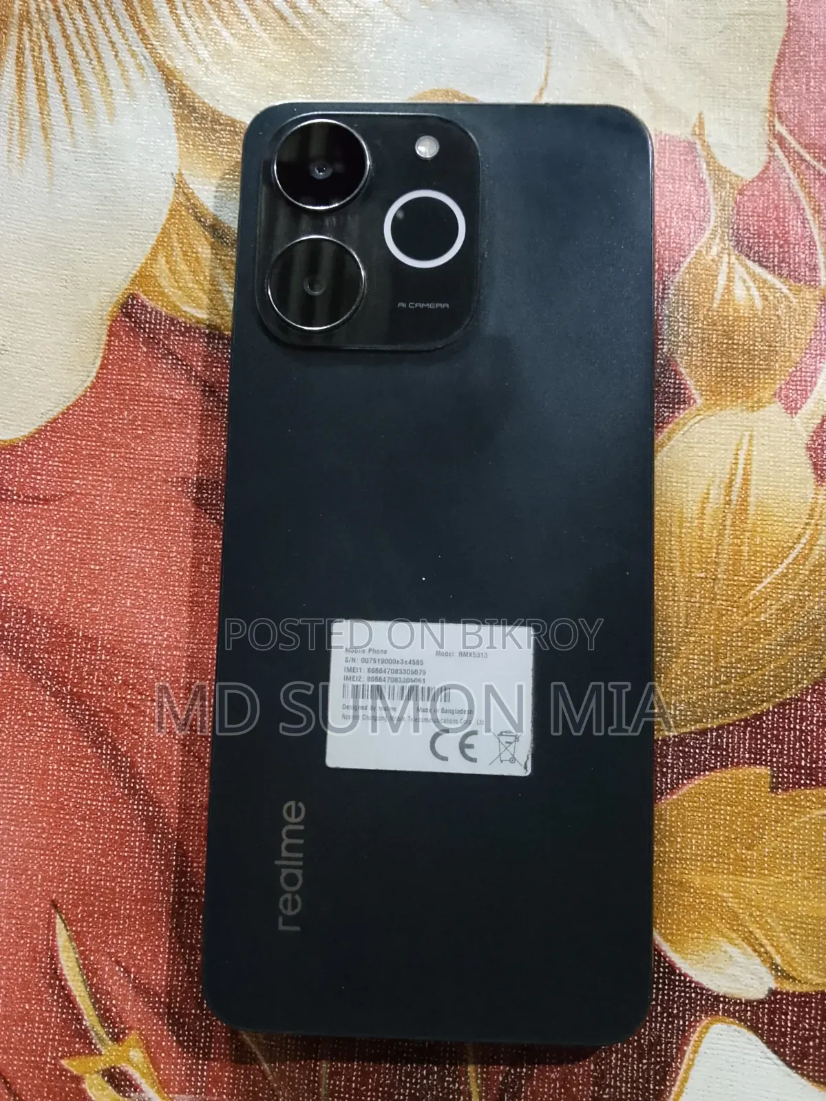 Realme Note 70 128 GB Black