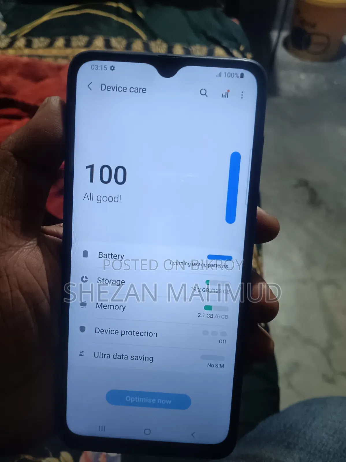 Samsung Galaxy A70 128 GB Green