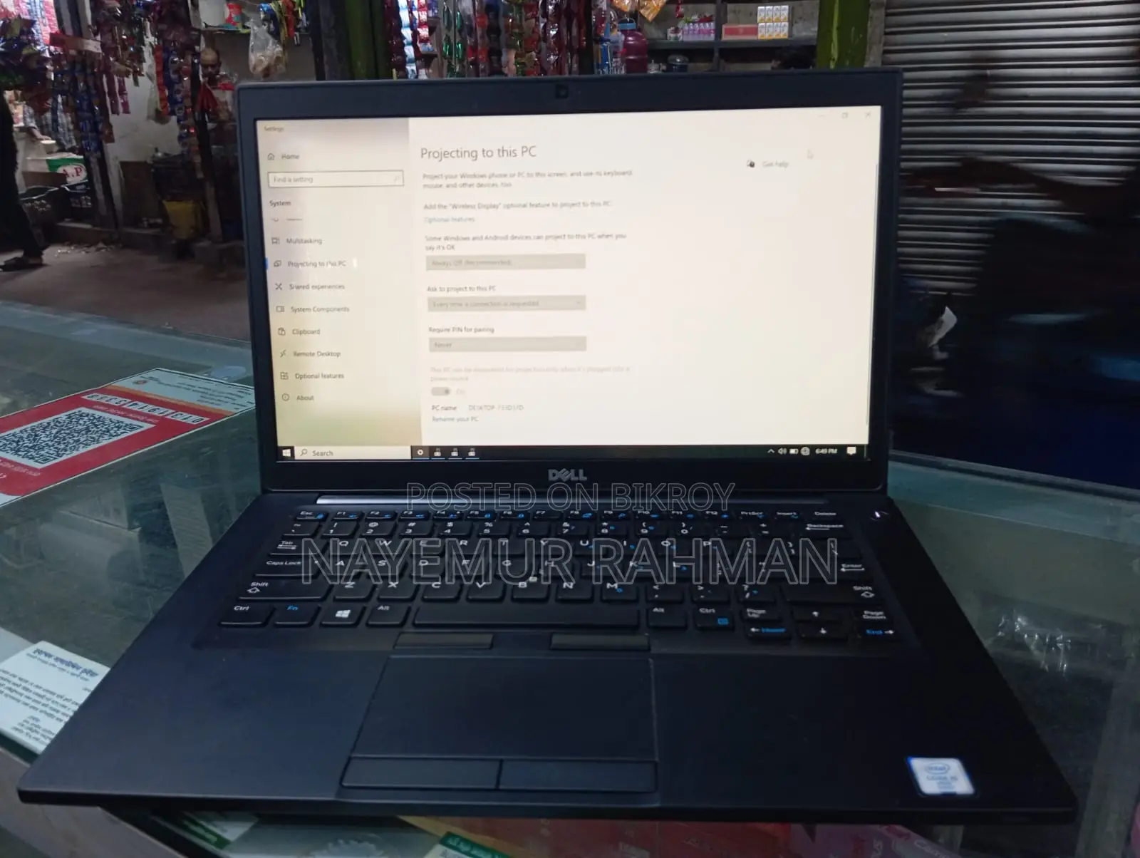 Laptop Dell Latitude 7480 8GB Intel Core i5 SSD 256GB