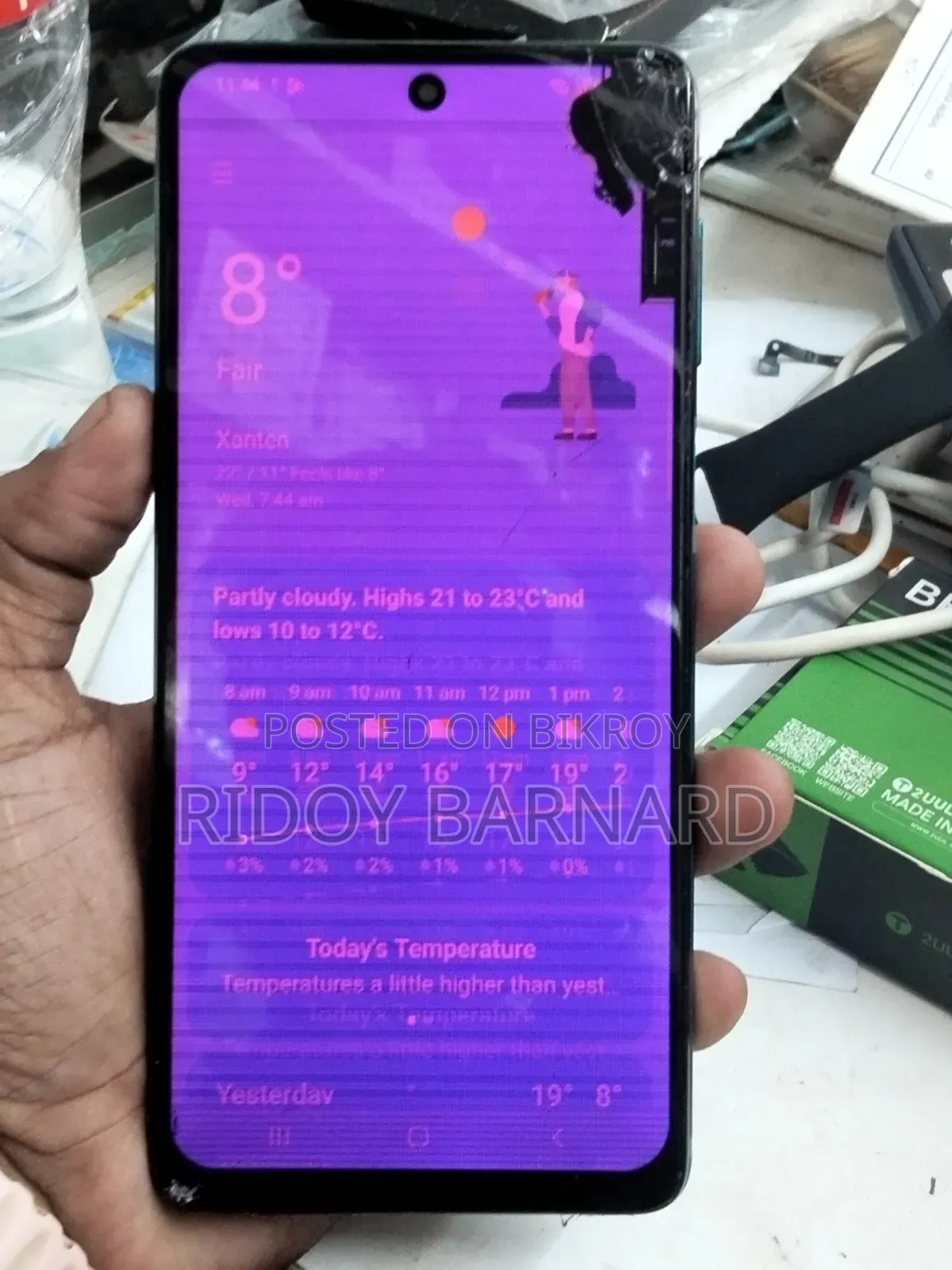 Samsung Galaxy M62 128 GB Green