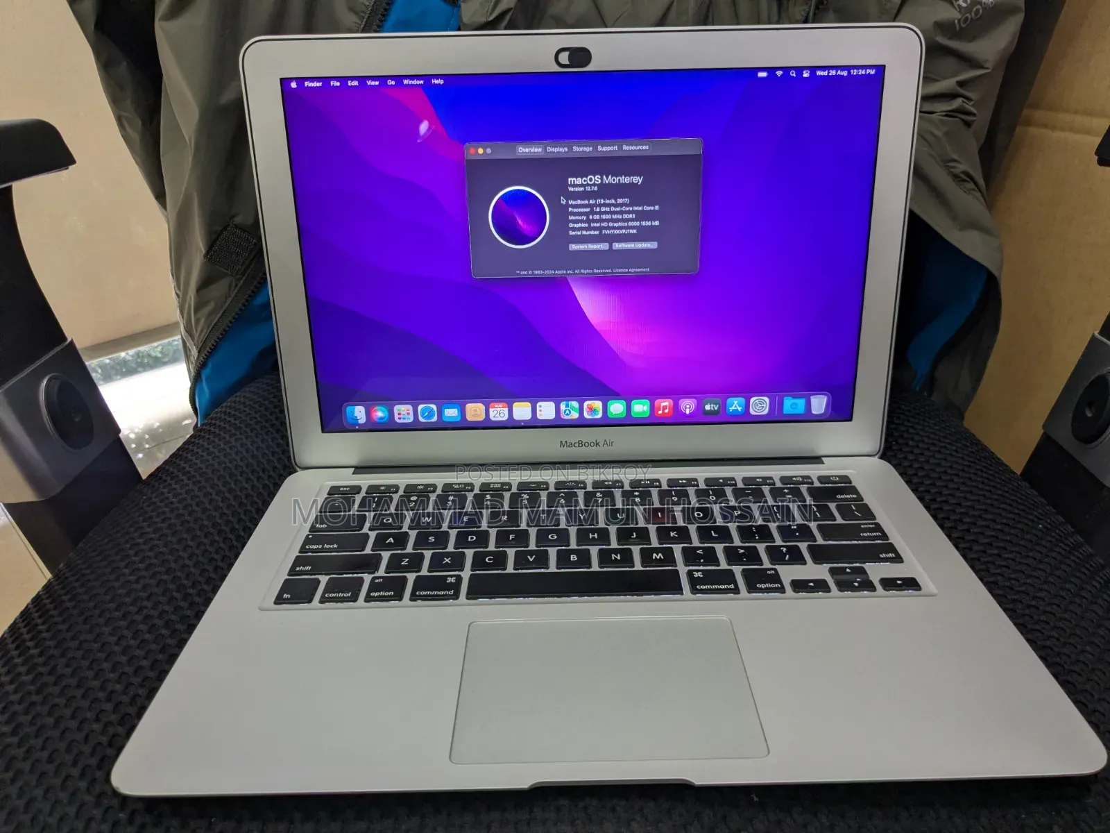 Laptop Apple MacBook Air 2017 8GB Intel Core i5 SSD 128GB