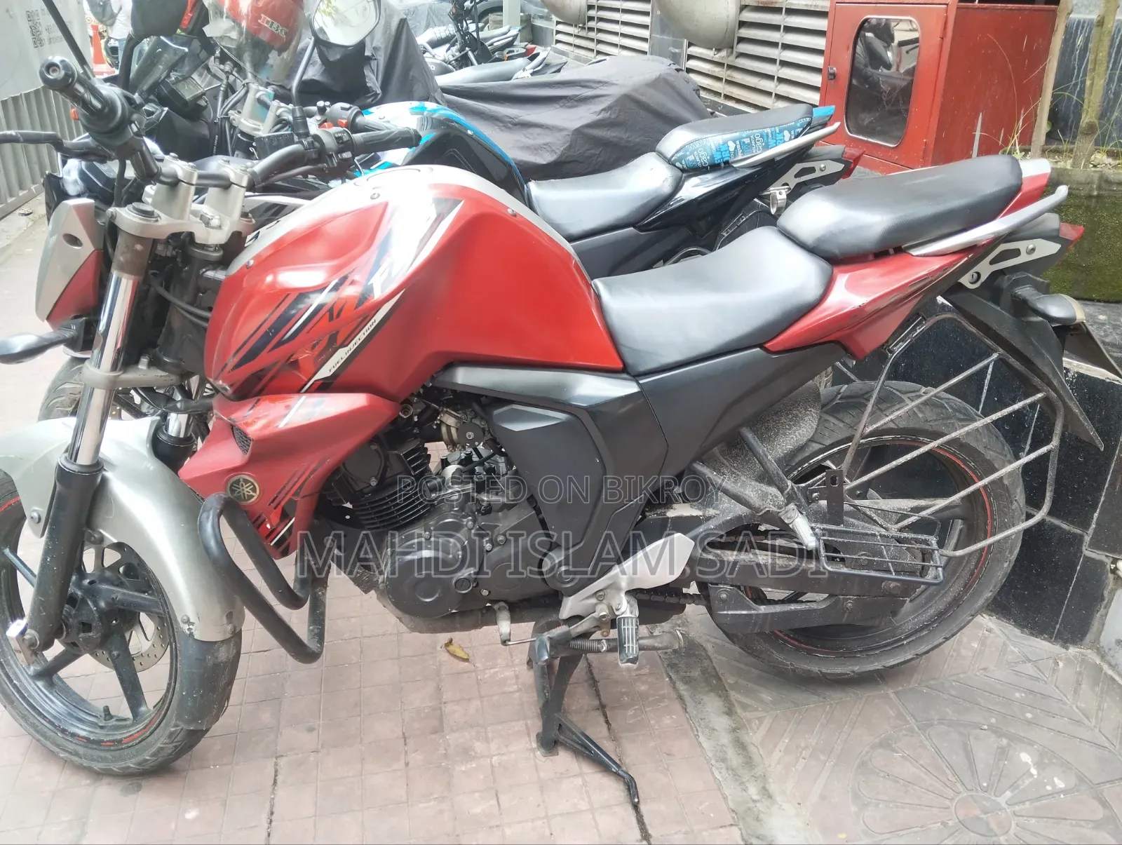 Yamaha FZS V2 2017 Red