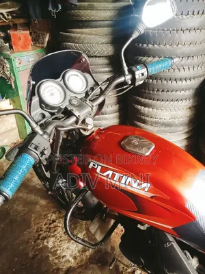 Bajaj Platina 100 2015 Red