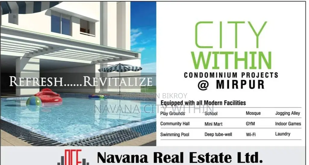 3bdrm Condo in Mirpur for sale