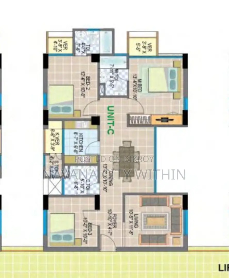 3bdrm Condo in Mirpur for sale
