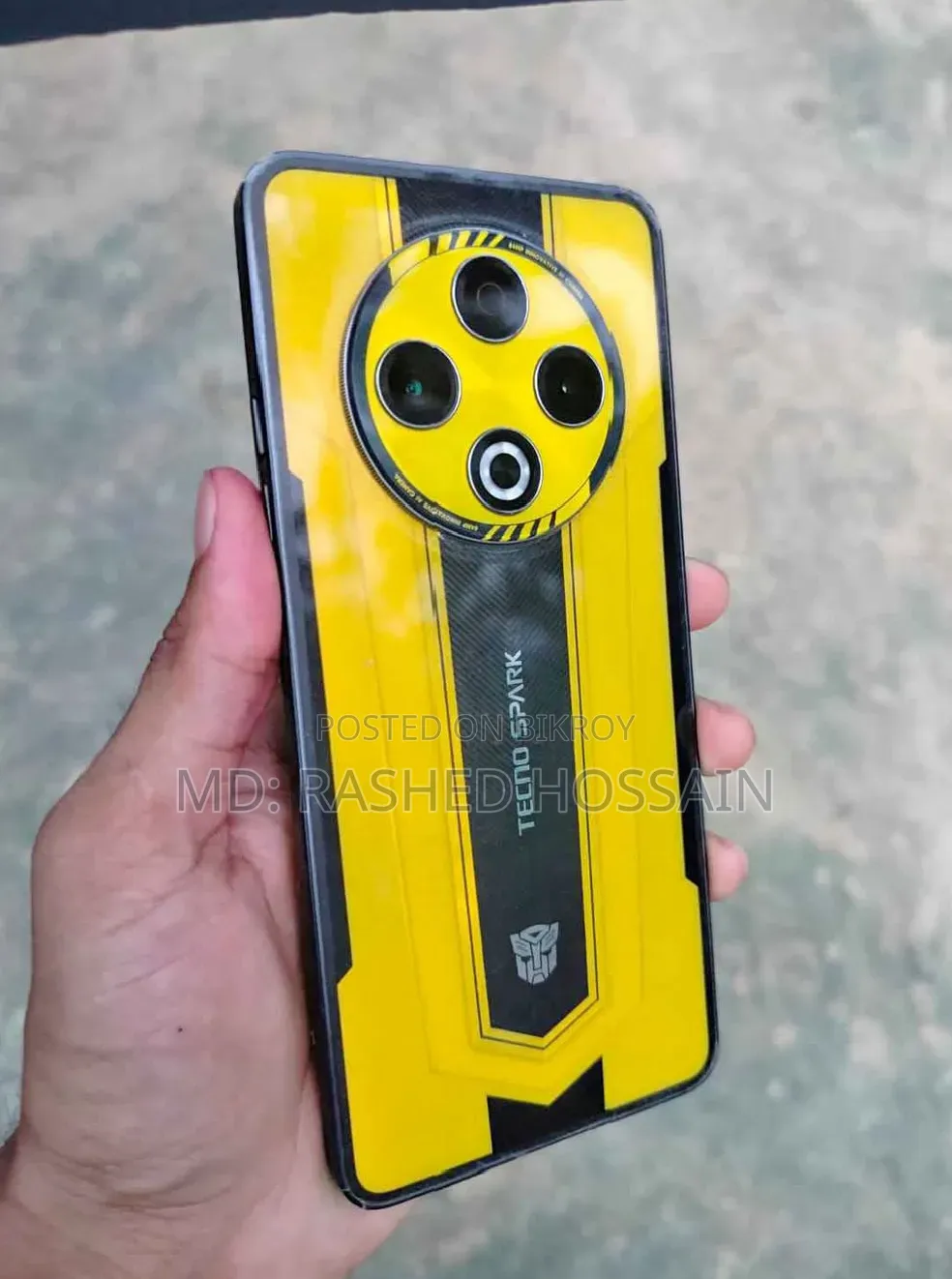 টেকনো স্পার্ক ৩০ ১২৮ জিবি ইয়েলো