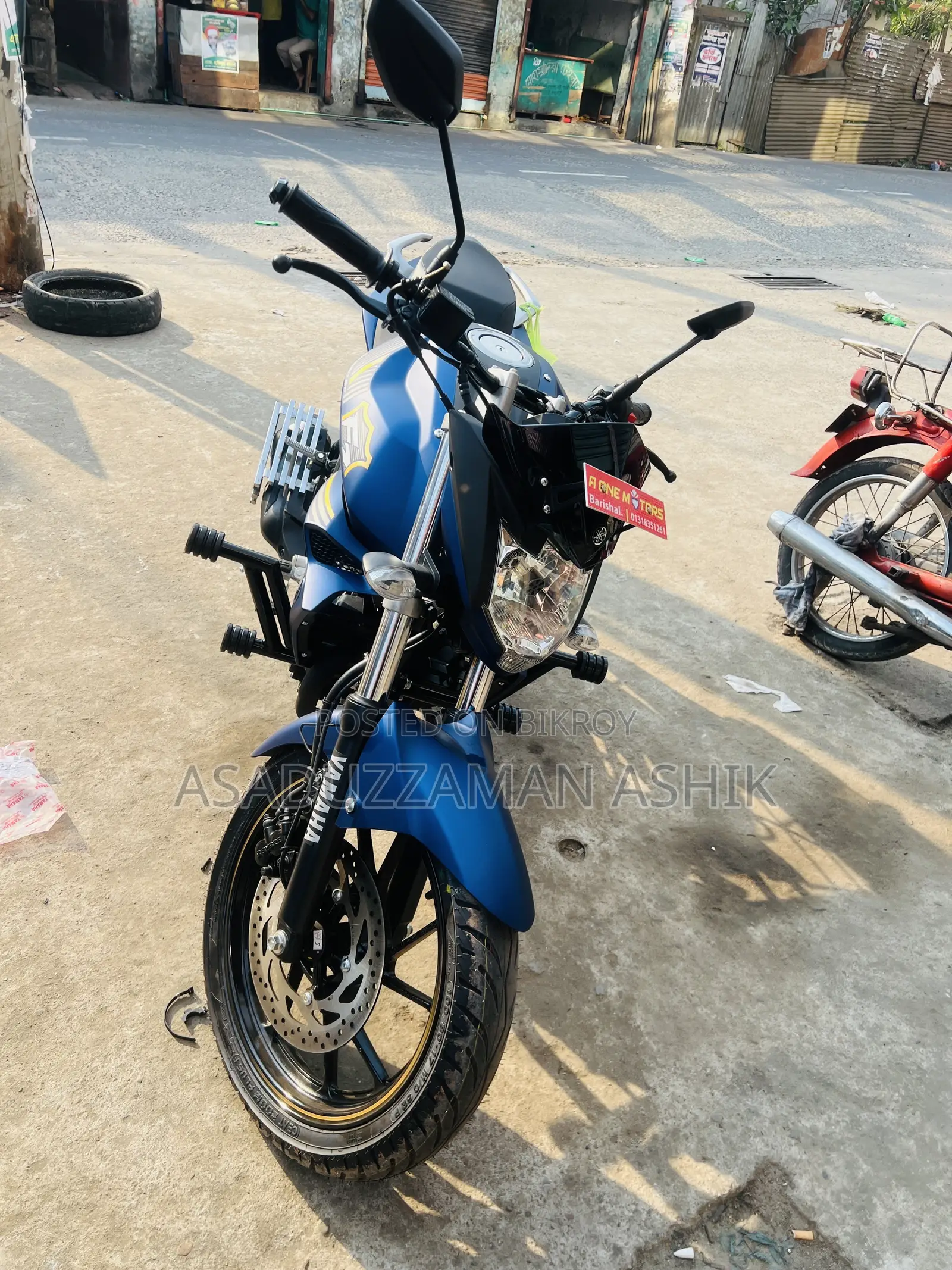 New Yamaha FZS V2 2026 Blue