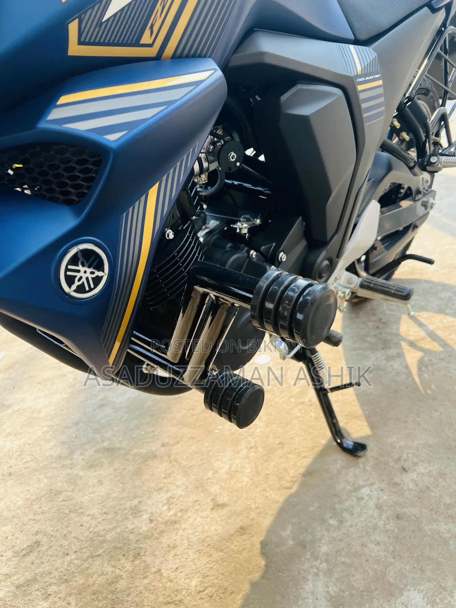 New Yamaha FZS V2 2026 Blue