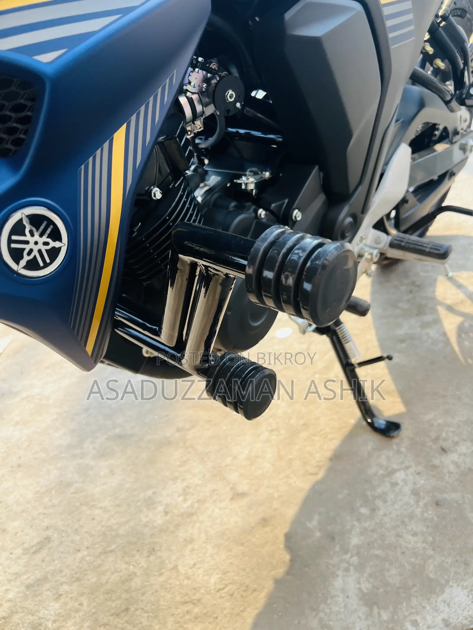 New Yamaha FZS V2 2026 Blue