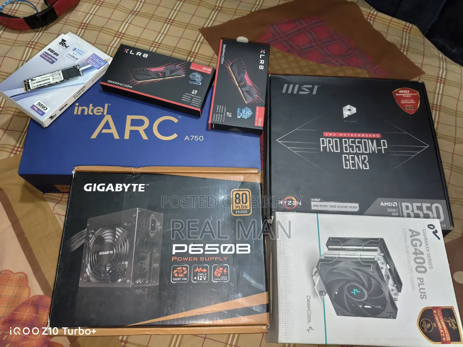 Desktop Computer MSI Aegis 3 16GB AMD Ryzen 5 HDD+SSD 256GB