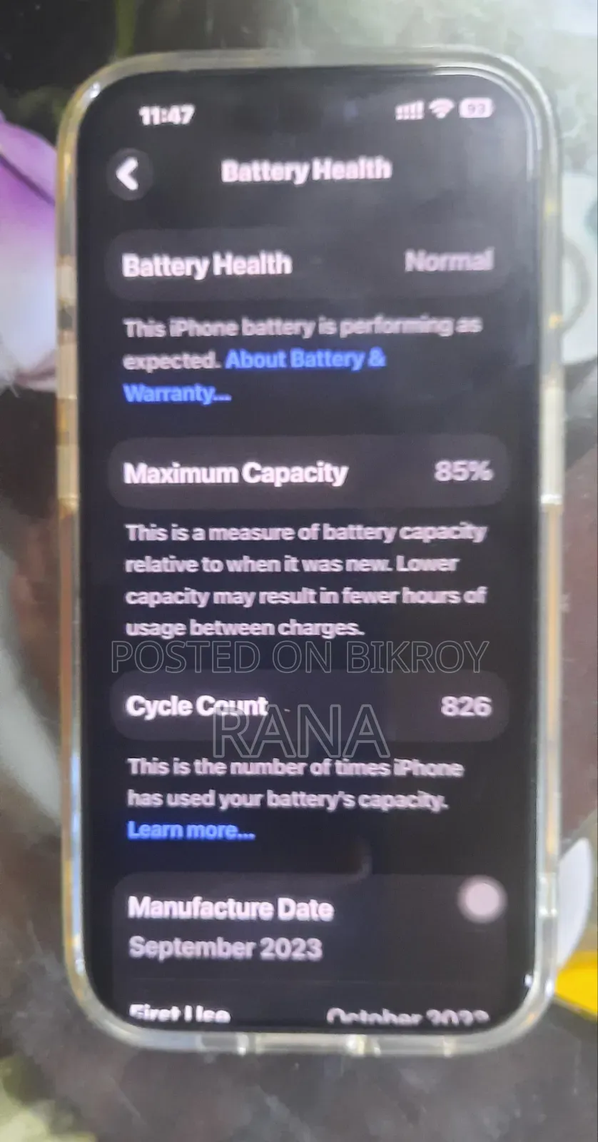 Apple iPhone 15 Pro 128 GB Gray