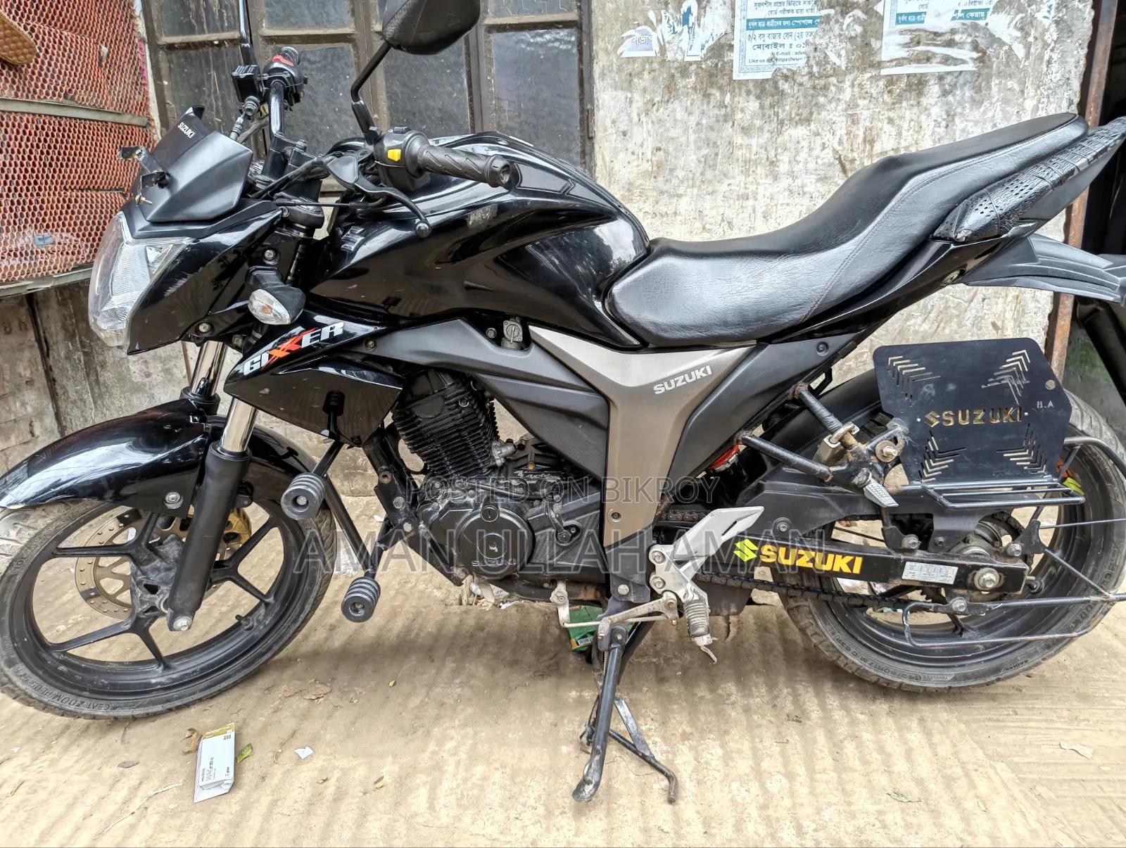 Suzuki Gixxer 2023 Black