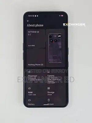 New Nothing Phone 3 256 GB Black