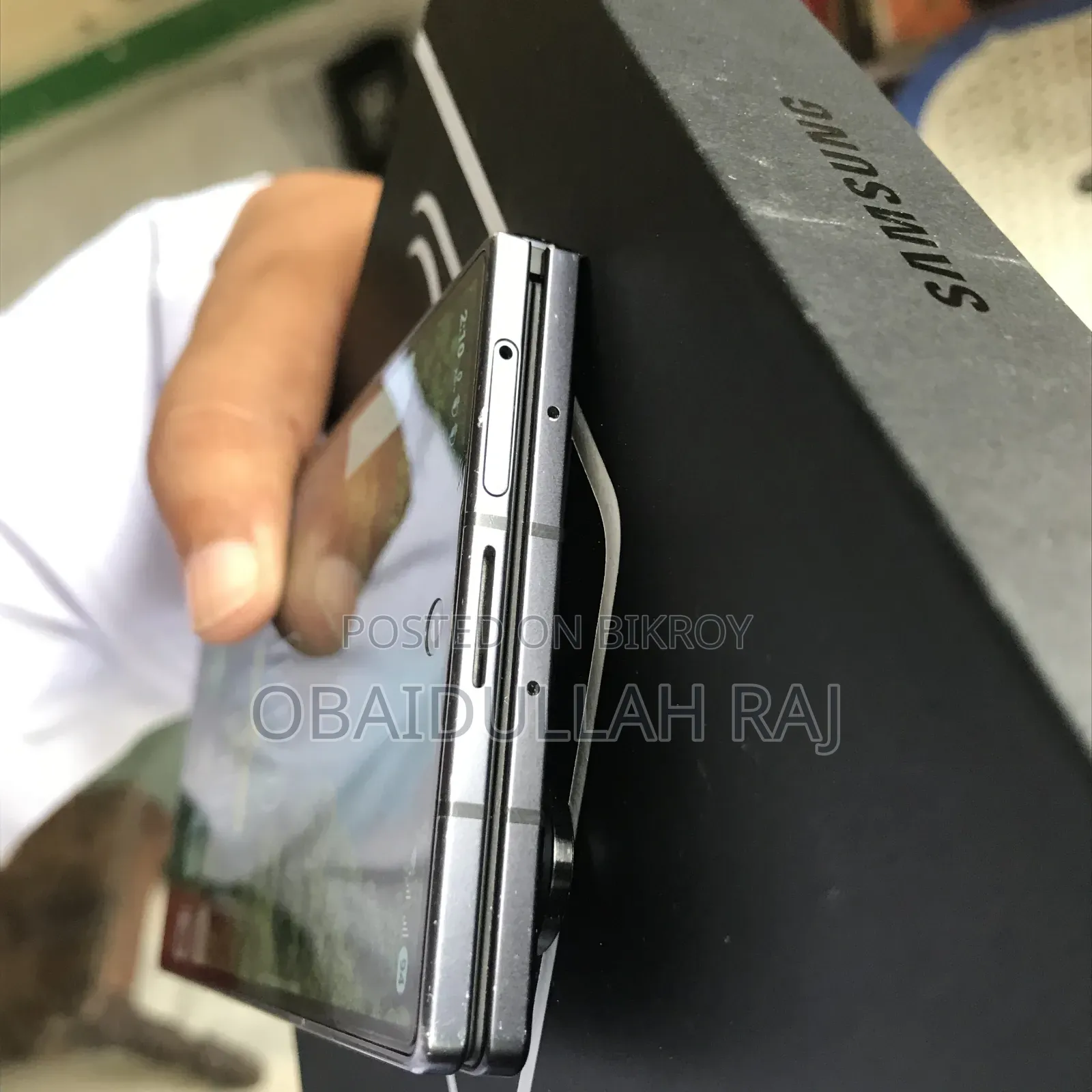 স্যামসাং গ্যালাক্সি জেড ফোল্ড৭ ৫১২ জিবি কালো