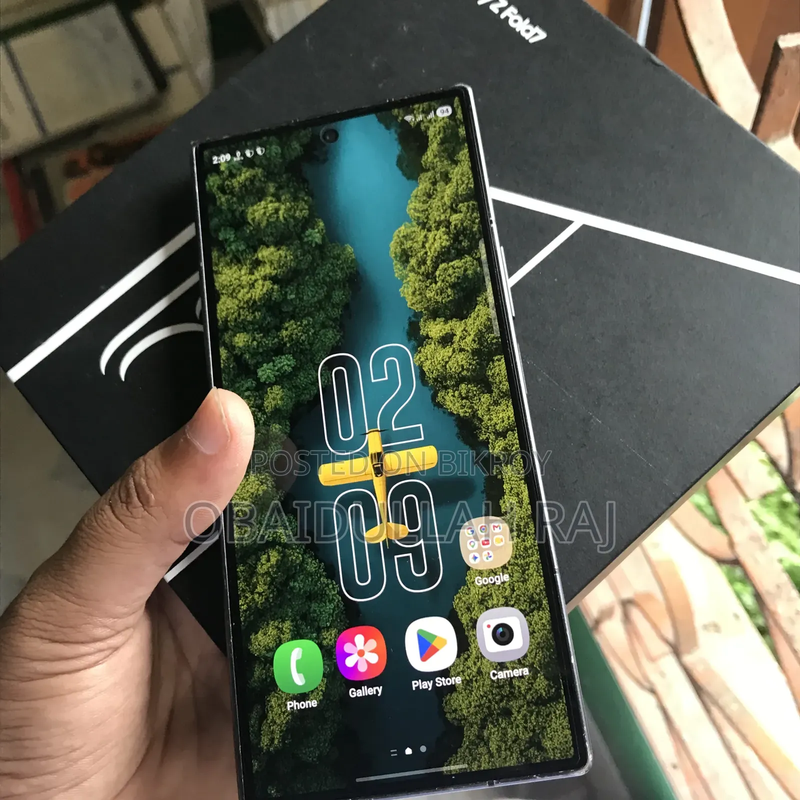 স্যামসাং গ্যালাক্সি জেড ফোল্ড৭ ৫১২ জিবি কালো