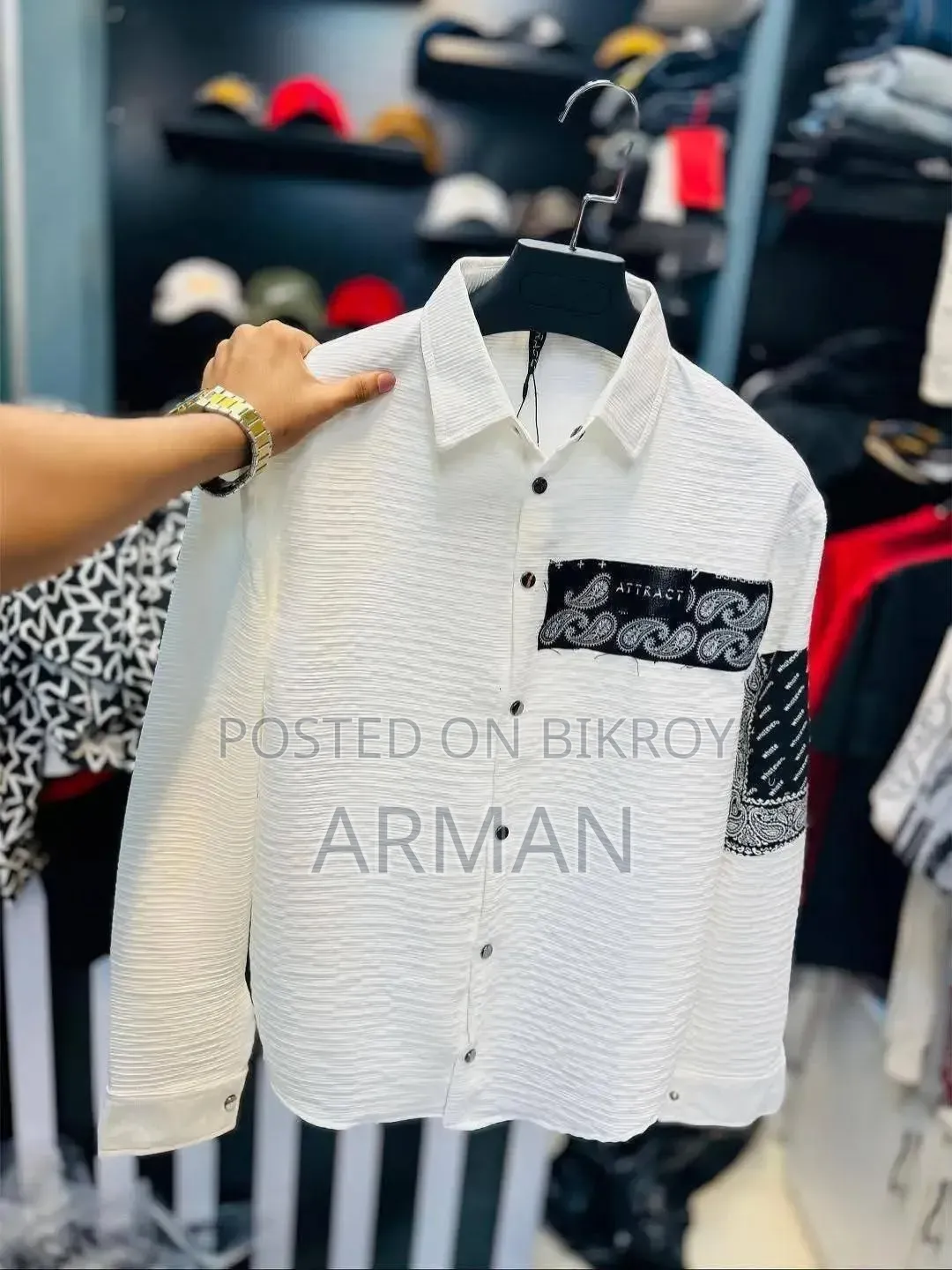 প্রিমিয়াম কোয়ালিটির আকর্ষণীয় ক্যাজুয়াল শার্ট