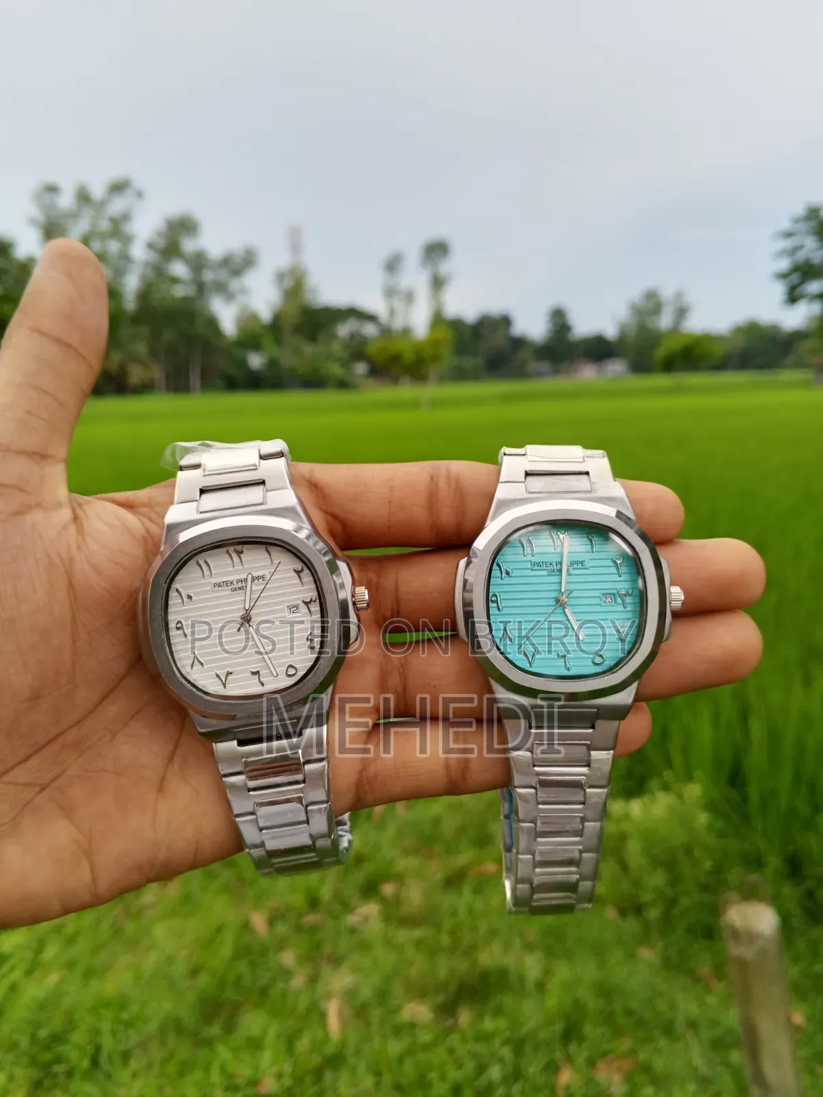 Premium Patek Philippe Nautilus (Arabic Dial) Watch - Brand New!
