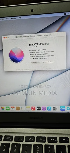 Laptop Apple MacBook Air 2017 8GB Intel Core i5 SSD 128GB