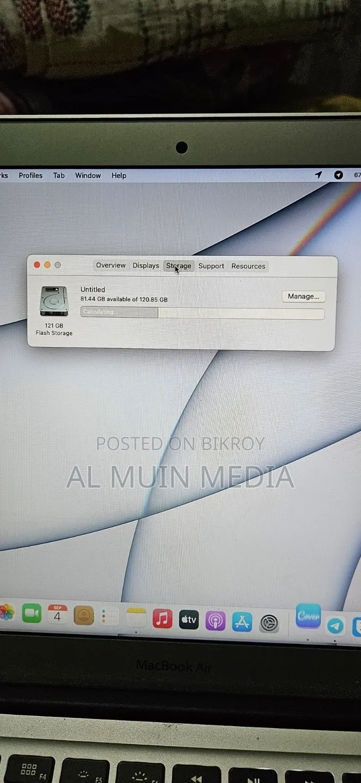 Laptop Apple MacBook Air 2017 8GB Intel Core i5 SSD 128GB